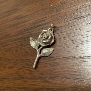 James Avery Retired Rose Charm